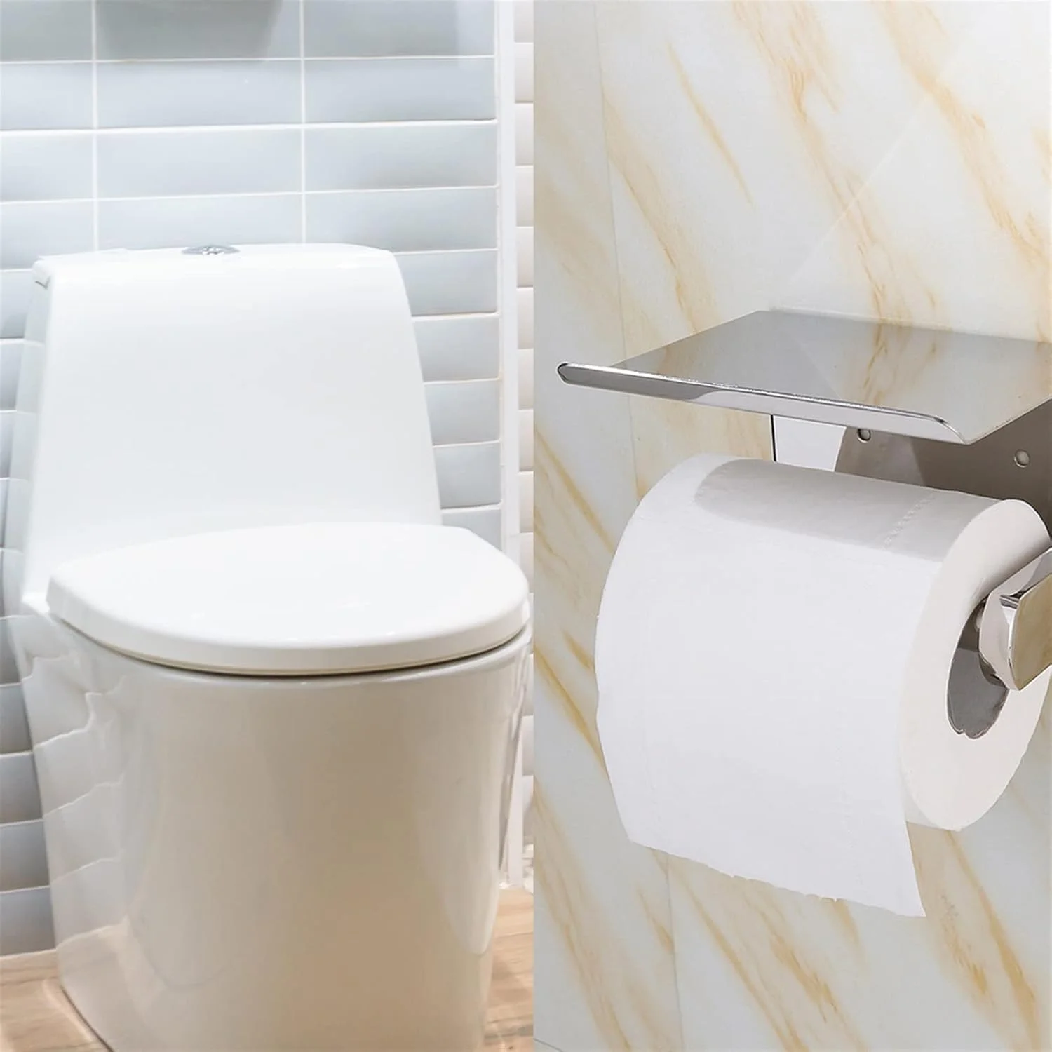 جا دستمال کاغذی دیواری استیل ضد زنگ VFEDDDF