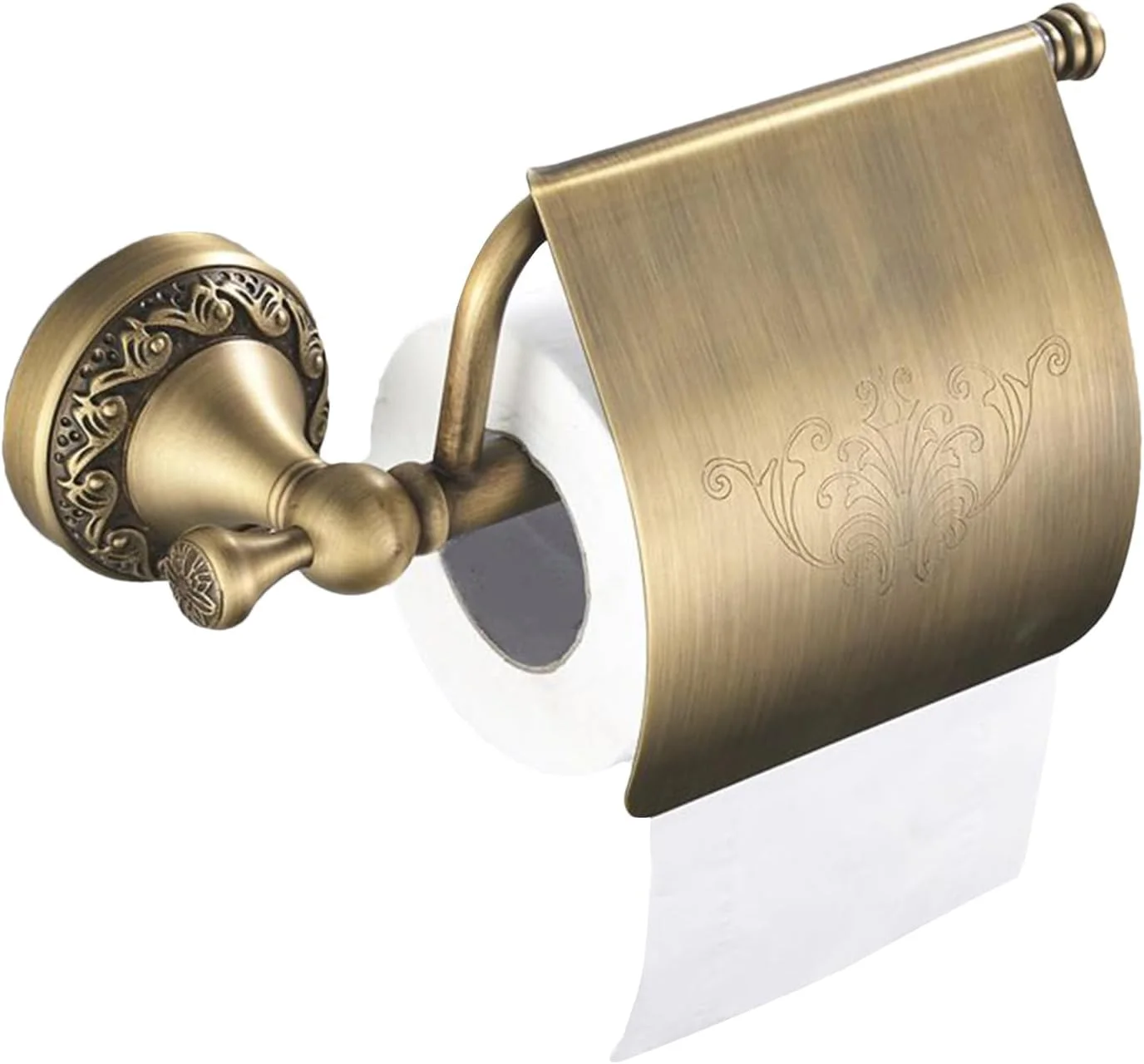 نگهدارنده رول دستمال کاغذی، نگهدارنده کاغذ توالت دیواری به سبک قدیمی، پخش کننده تزئینی و سازمان دهنده رومیزی برای حمام، خانه های روستایی، آپارتمان و آشپزخانه