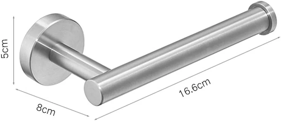 جا دستمال کاغذی دیواری، جا دستمال کاغذی استیل ضد زنگ برای حمام و آشپزخانه
