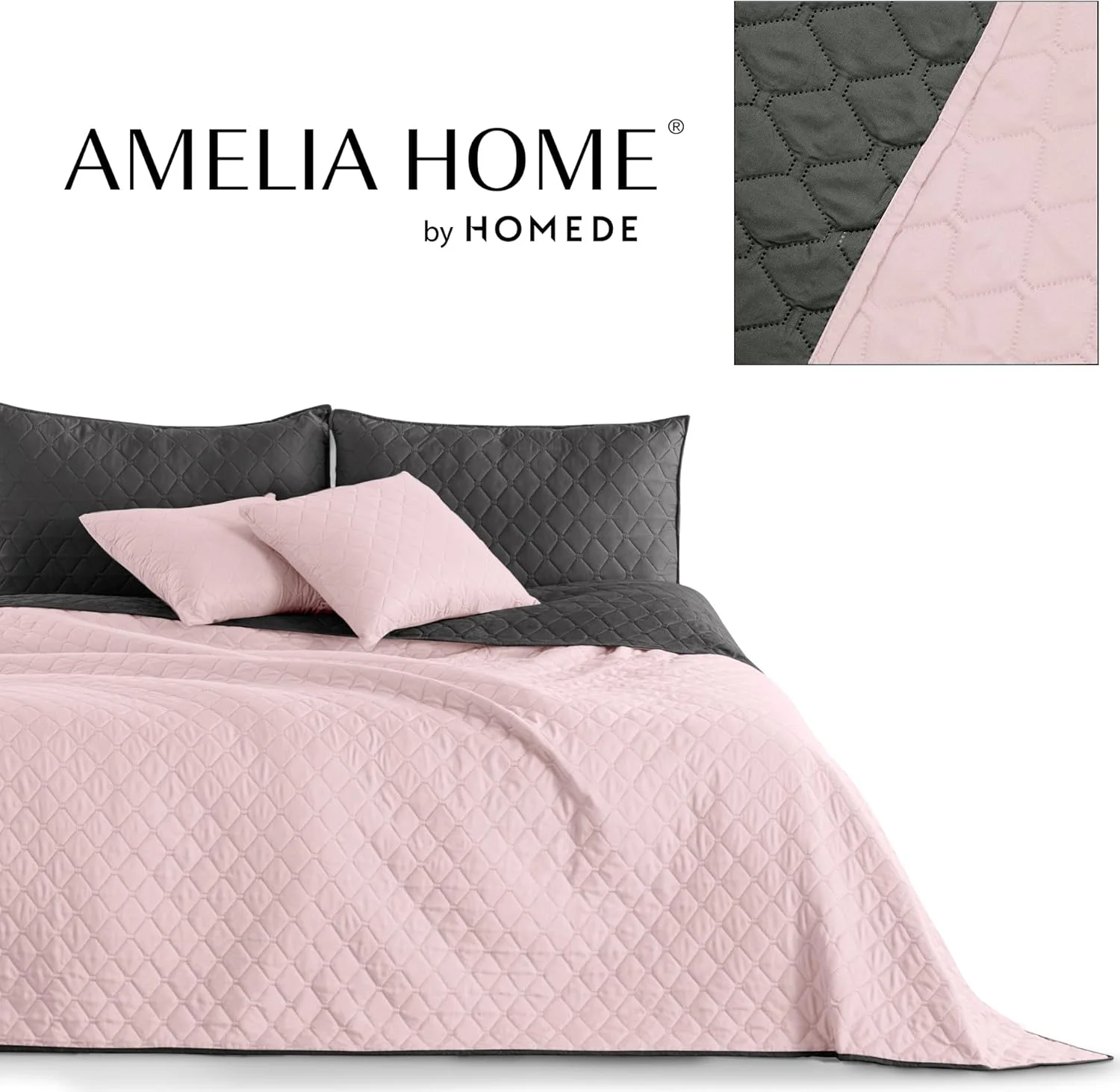 روتختی دکودکینگ آکسل 32862، ابعاد 170 در 210 سانتی متر، صورتی، گرافیت، خاکستری آنتراسیت، رو تختی دو طرفه، لحاف دوزی شده، نگهداری آسان، صورتی پودری، ذغالی آکسل روتختی دکودکینگ آکسل 32862، ابعاد 170 در 210 سانتی متر، صورتی، گرافیت، خاکستری آنتراسیت، رو تختی دو طرفه، لحاف دوزی شده، نگهداری آسان، صورتی پودری، ذغالی آکسل