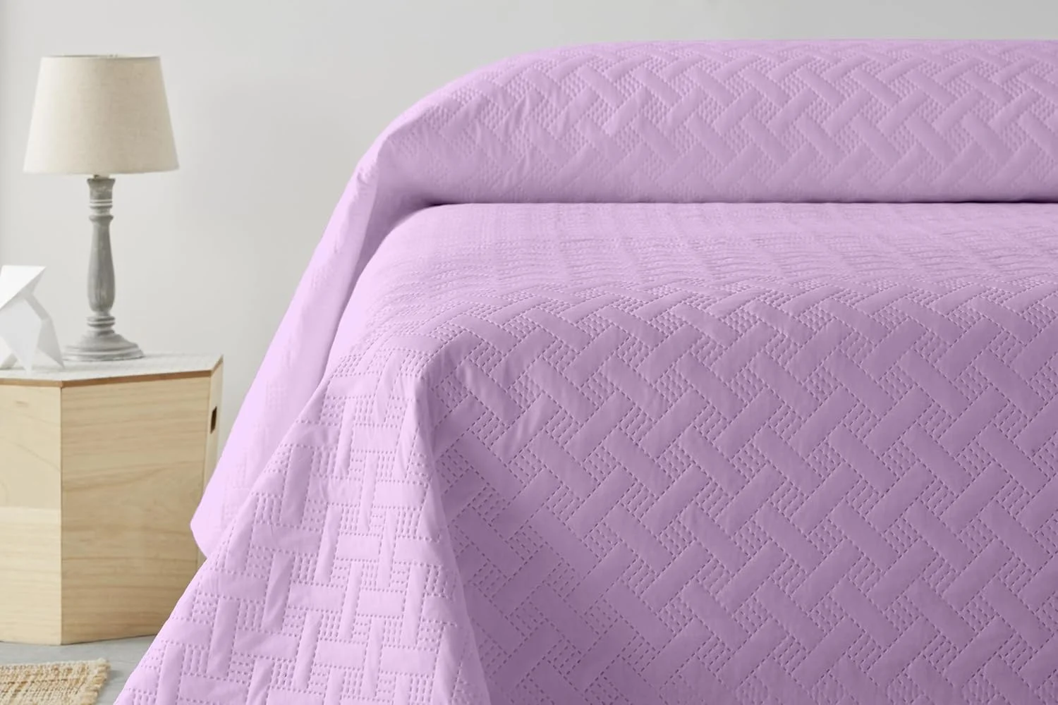 دگریز هوم - LISO - رو تختی مناسب تخت 90 سانتیمتری - رو تختی بوتی - بهار و تابستان - 180 x 260 سانتیمتر، بنفش دگریز هوم - LISO - رو تختی مناسب تخت 90 سانتیمتری - رو تختی بوتی - بهار و تابستان - 180 x 260 سانتیمتر، بنفش