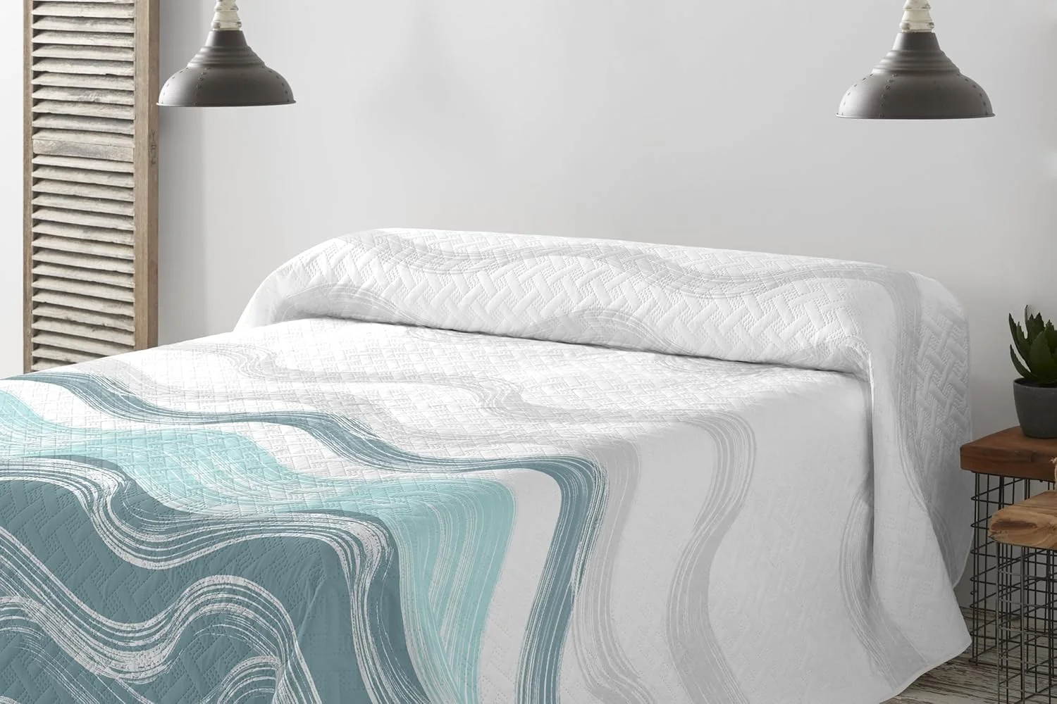 دگریز هوم - Paraiso – رو تختی مناسب تخت 150 سانتی متری – بهار و تابستان – 250 x 260 سانتی متر – سبز