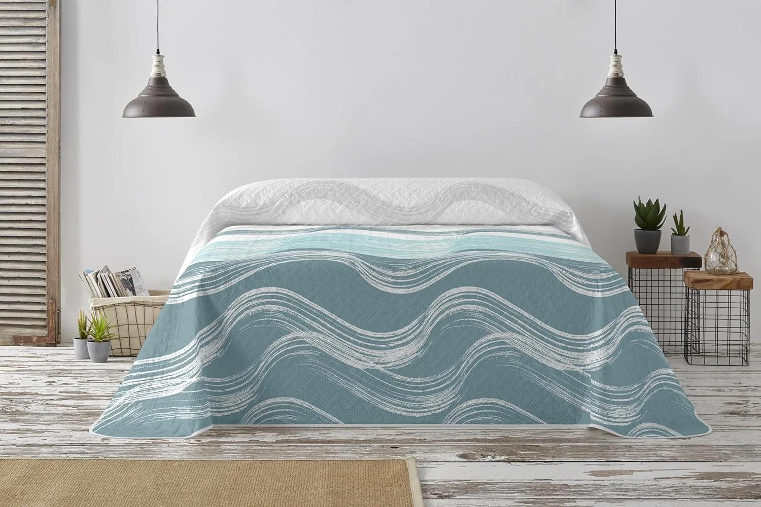 دگریز هوم - Paraiso – رو تختی مناسب تخت 150 سانتی متری – بهار و تابستان – 250 x 260 سانتی متر – سبز