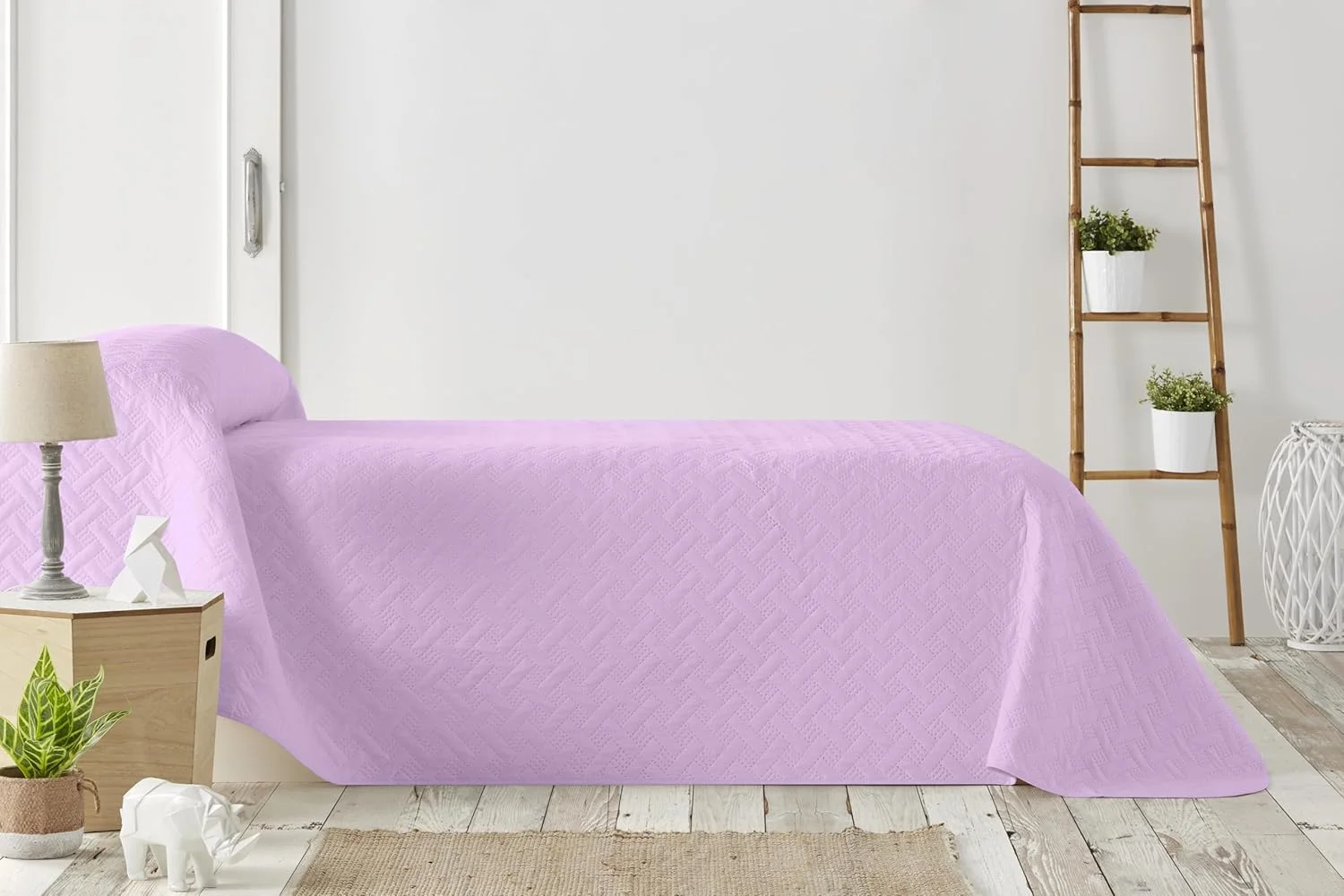 دگریز هوم - LISO - رو تختی مناسب تخت 90 سانتیمتری - رو تختی بوتی - بهار و تابستان - 180 x 260 سانتیمتر، بنفش دگریز هوم - LISO - رو تختی مناسب تخت 90 سانتیمتری - رو تختی بوتی - بهار و تابستان - 180 x 260 سانتیمتر، بنفش