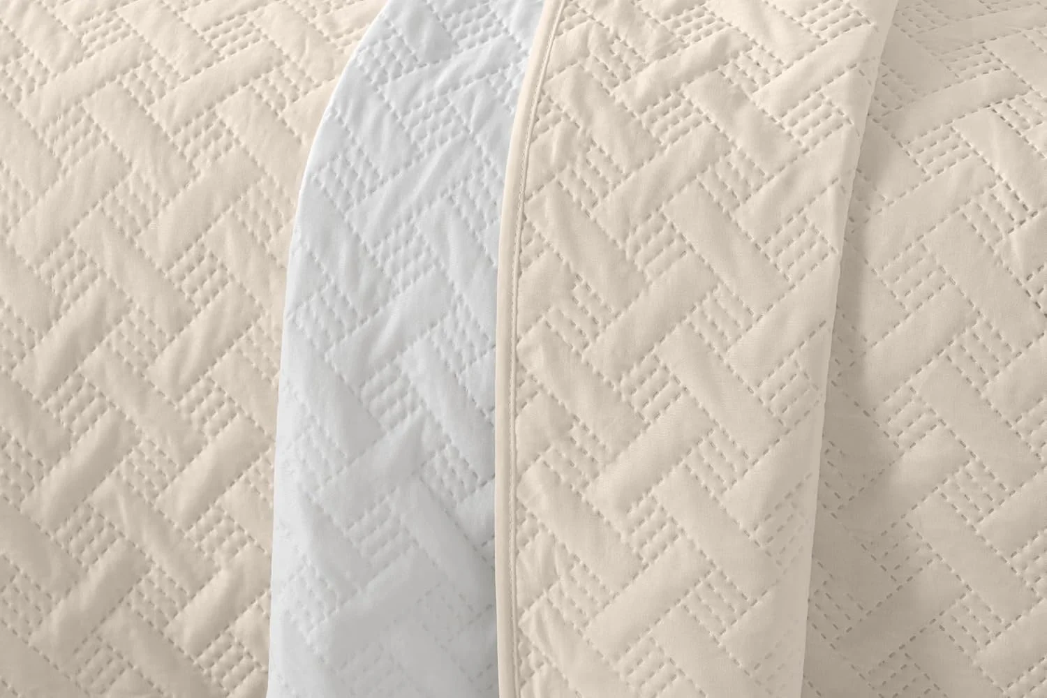 دگریز هوم - LISO - رو تختی مناسب تخت 150 سانتی‌متری - رو تختی بوتی - بهاره و تابستانه - 250 در 260 سانتی‌متر - بژ