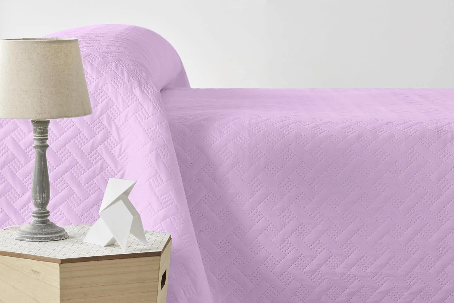 دگریز هوم - LISO - رو تختی مناسب تخت 90 سانتیمتری - رو تختی بوتی - بهار و تابستان - 180 x 260 سانتیمتر، بنفش دگریز هوم - LISO - رو تختی مناسب تخت 90 سانتیمتری - رو تختی بوتی - بهار و تابستان - 180 x 260 سانتیمتر، بنفش