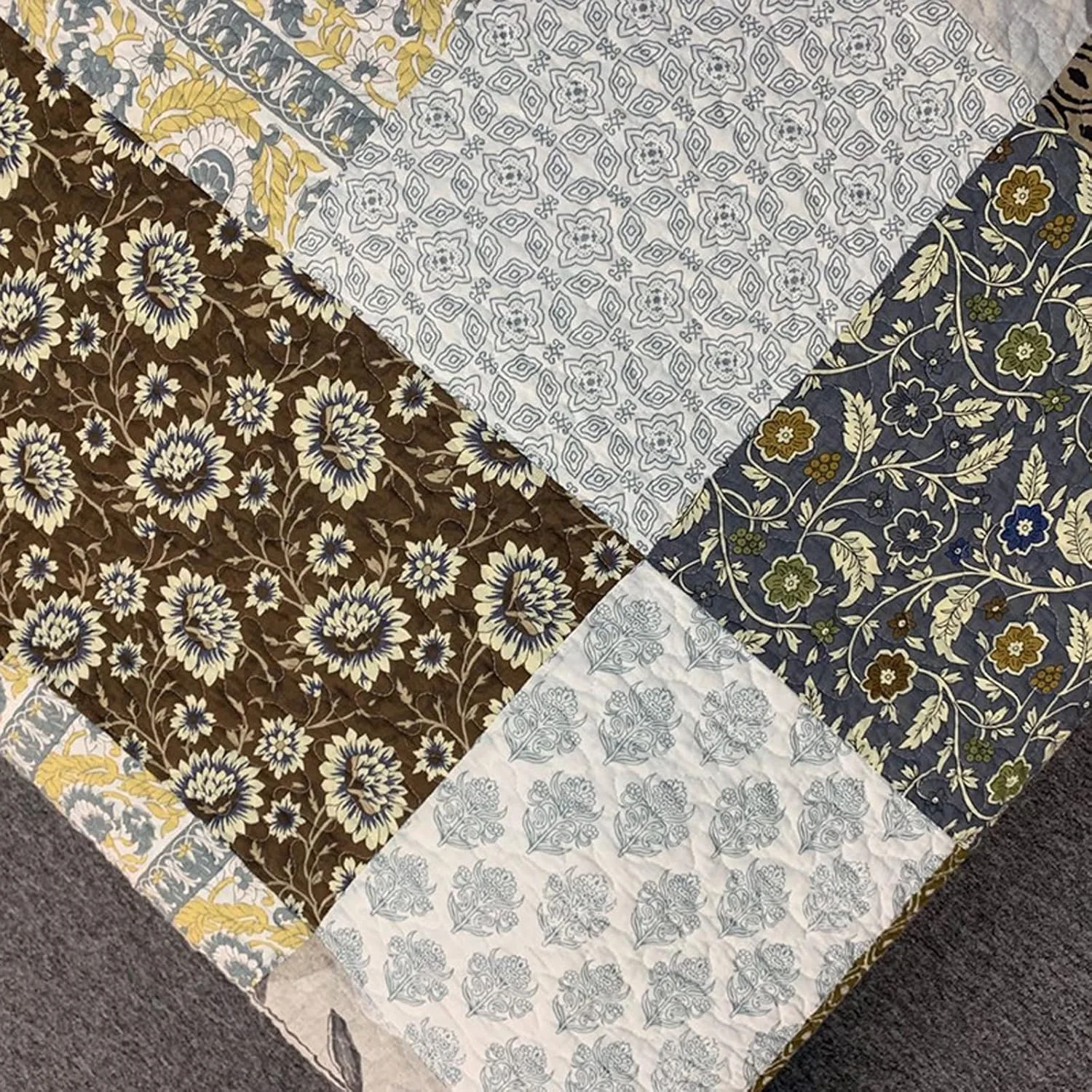 روتختی گارکان، سایز 260x270 سانتی متر، مناسب تخت های بزرگ، روتختی پنبه ای، 3 تکه (1 روتختی و 2 روبالشتی) (3 260x270 سانتی متر)