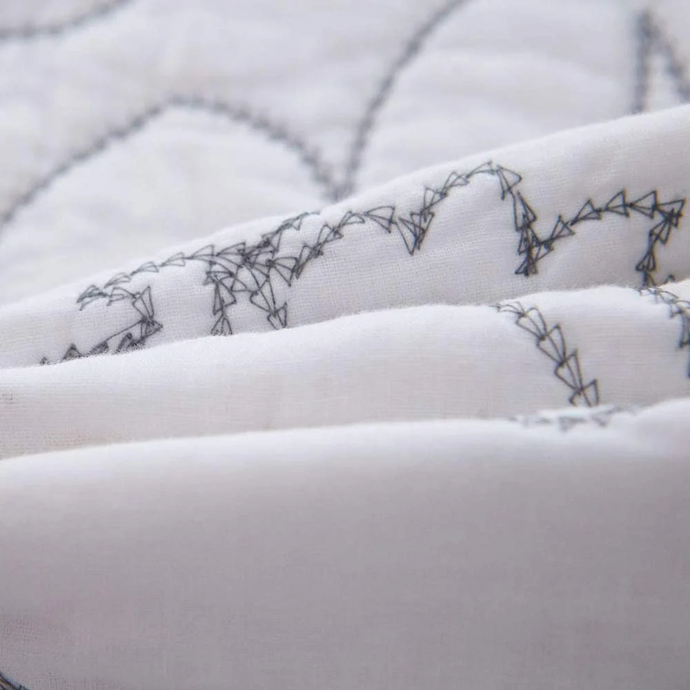 ست روتختی پنبهای طرحدار گارکان، سایز کینگ، سبک و گرم، لحاف برجسته، رو تختی، ست ملحفه 3 تکه شامل روتختی و 2 روبالشی، AA-230X250CM ست روتختی پنبهای طرحدار گارکان، سایز کینگ، سبک و گرم، لحاف برجسته، رو تختی، ست ملحفه 3 تکه شامل روتختی و 2 روبالشی، AA-230X250CM