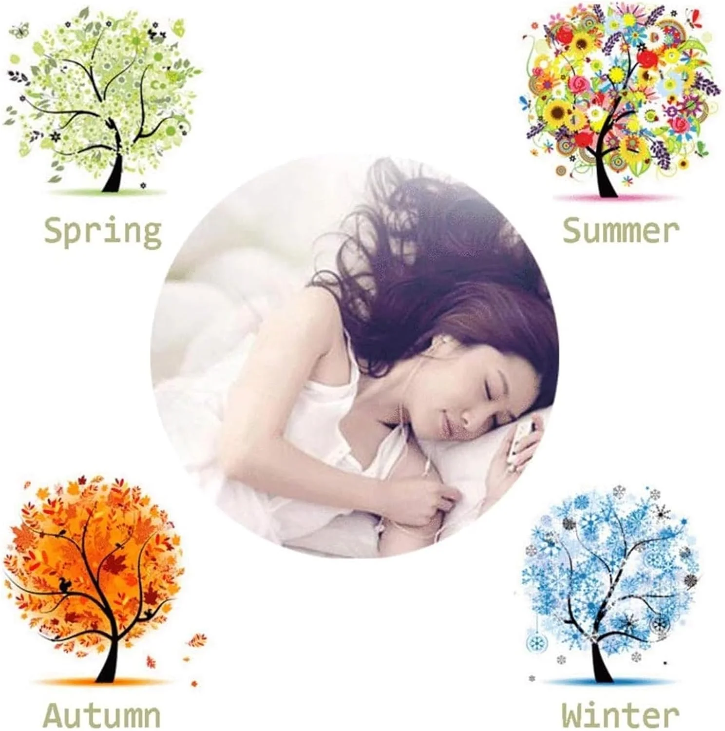 روتختی پنبه ای گارکان، لحاف روتختی کینگ، ست 3 تکه تزئینی، لحاف گلدوزی شیک دو رو، پتوی مناسب تمام فصول + 2 روبالشی قهوه ای (رنگ: سفید، سایز: 223x234cm+50x70cm)