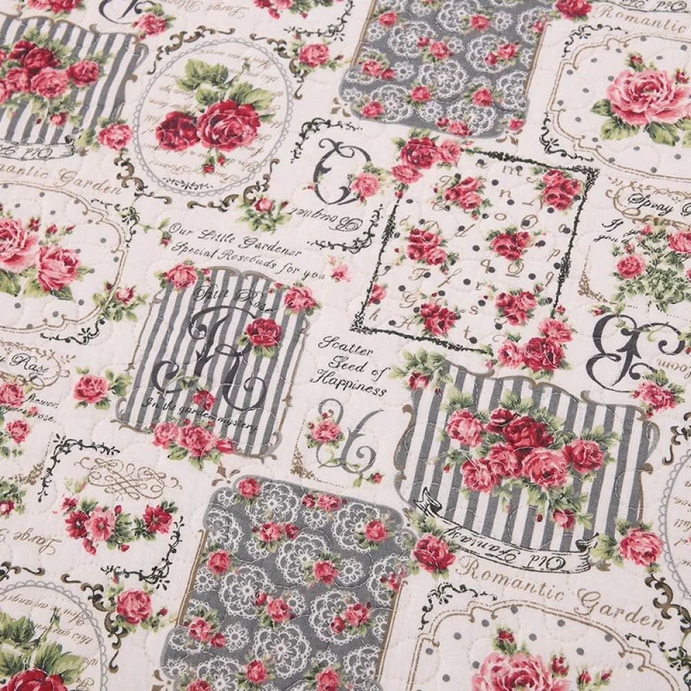 روتختی دو نفره گارکان، روتختی کینگ پنبه ای تکه دوزی شده، ست روتختی، لحاف و بالش، BC-230X250CM (Cb king 230X250cm) روتختی دو نفره گارکان، روتختی کینگ پنبه ای تکه دوزی شده، ست روتختی، لحاف و بالش، BC-230X250CM (Cb king 230X250cm)