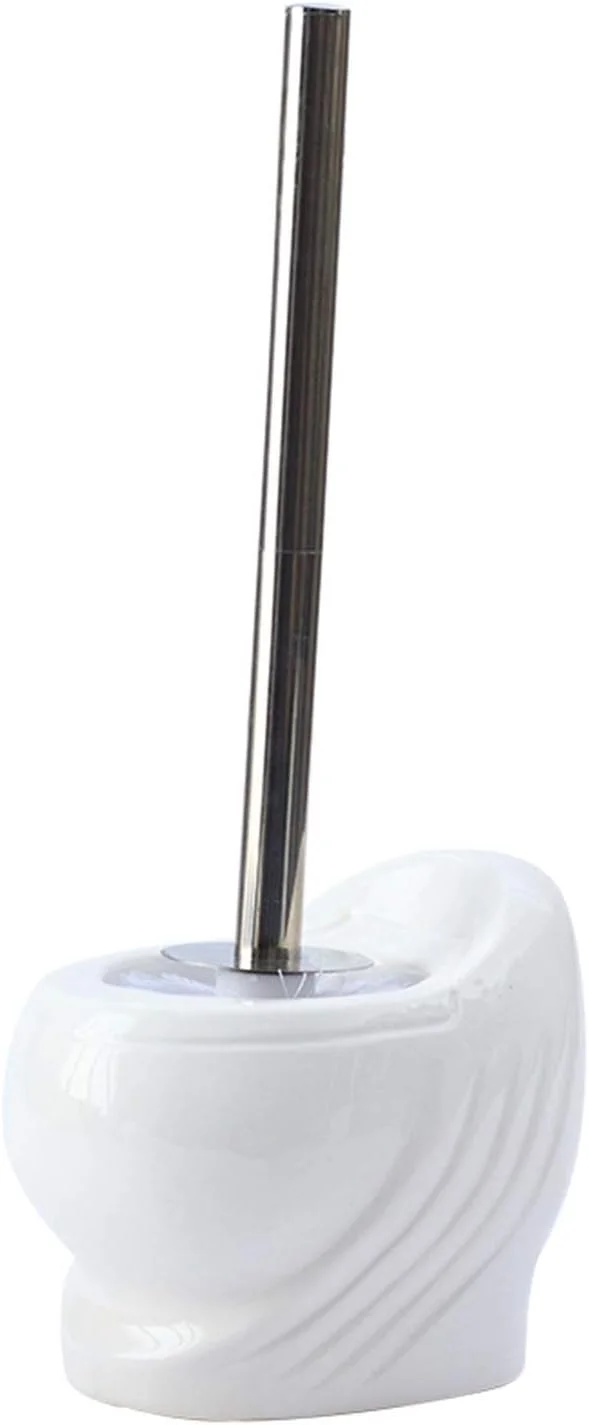 لوازم جانبی توالت، برس توالت و جا برسی سرامیکی و فلزی، برس و جا برسی تمیز کننده، لوازم جانبی حمام، 16x39 سانتی متر لوازم جانبی توالت، برس توالت و جا برسی سرامیکی و فلزی، برس و جا برسی تمیز کننده، لوازم جانبی حمام، 16x39 سانتی متر