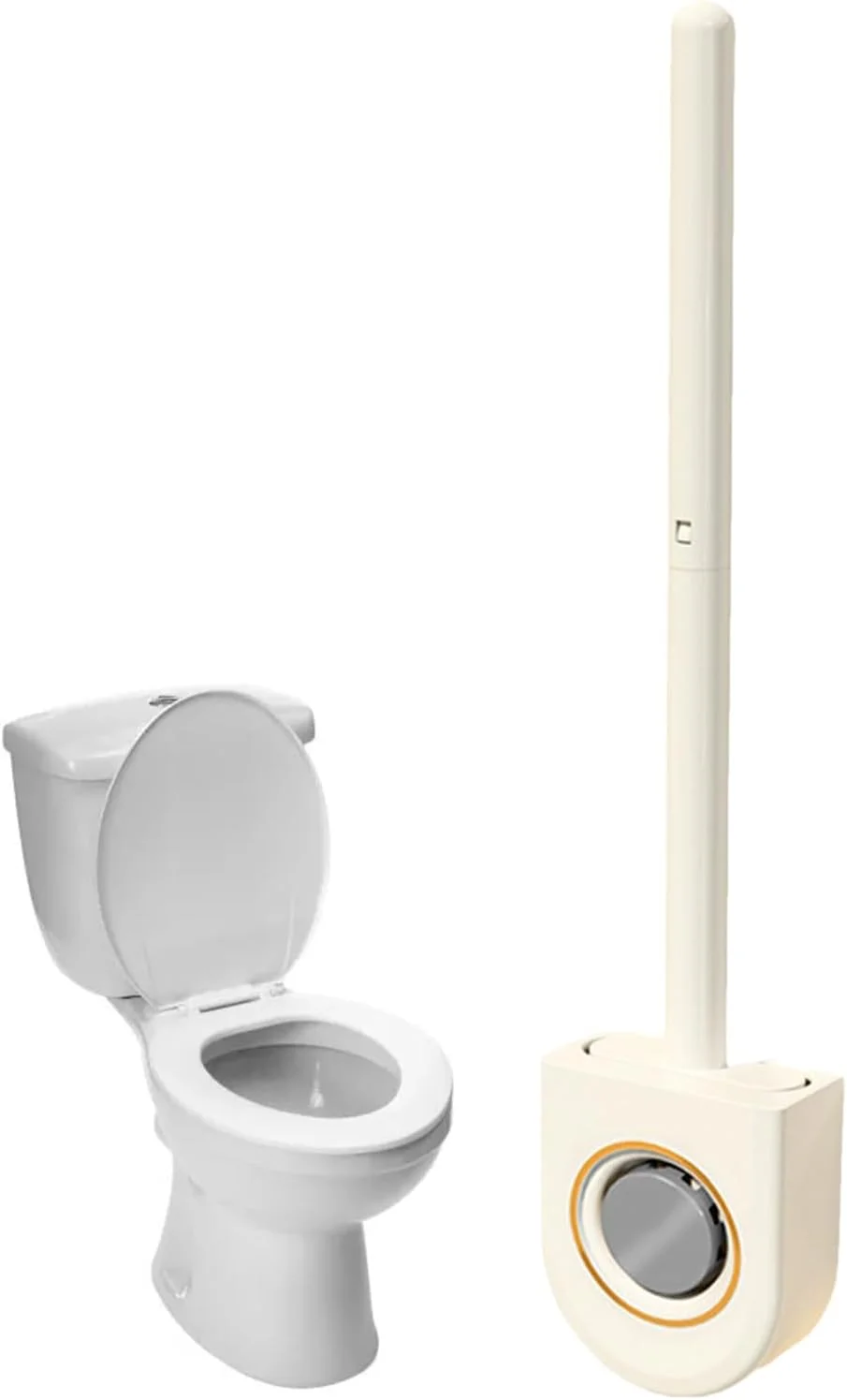 برس توالت و جا برسی، برس و جا برای تمیز کردن کاسه توالت، ابزار خانگی با رایحه درمانی داخلی، دسته بلند، ضد خش، مقاوم در برابر زنگ زدگی، مناسب برای از بین بردن لکه های ناشی از آب سخت برس توالت و جا برسی، برس و جا برای تمیز کردن کاسه توالت، ابزار خانگی با رایحه درمانی داخلی، دسته بلند، ضد خش، مقاوم در برابر زنگ زدگی، مناسب برای از بین بردن لکه های ناشی از آب سخت