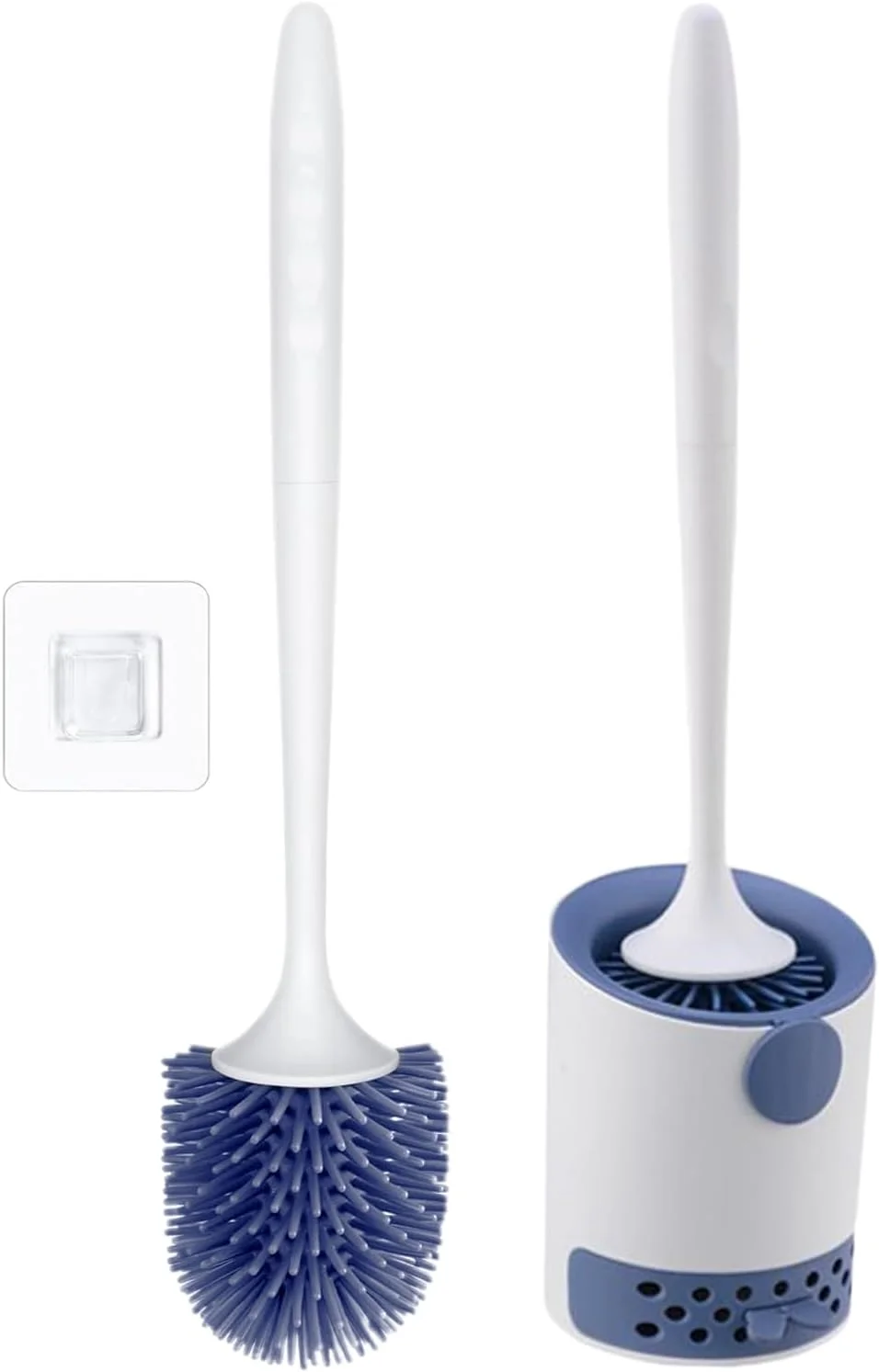 برس تمیز کننده توالت، ست جا برس توالت حمام، لوازم تمیز کننده قابل نصب روی دیوار برای خانه، خوابگاه، رستوران، اداره، آپارتمان، فروشگاه، برس سیمی