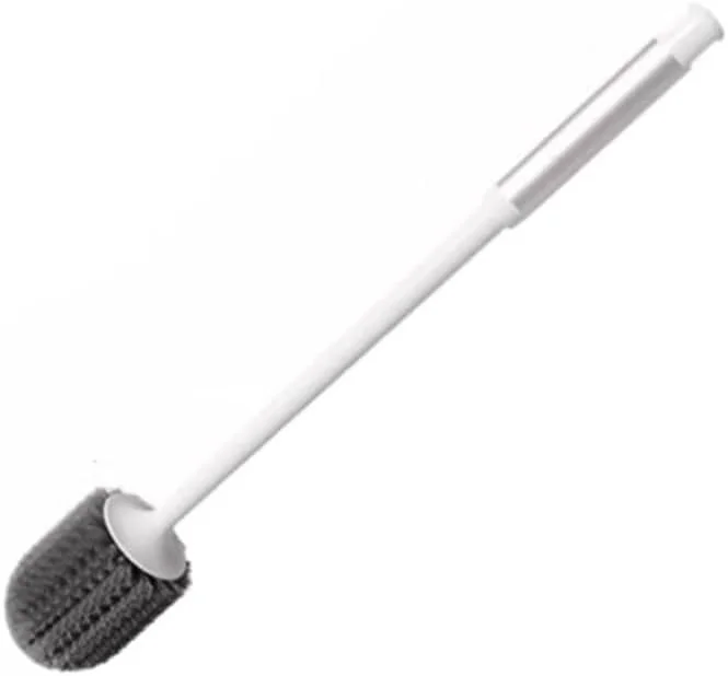 برس توالت و نگهدارنده، برس توالت با موهای بلند برای تمیز کردن عمیق هر گوشه