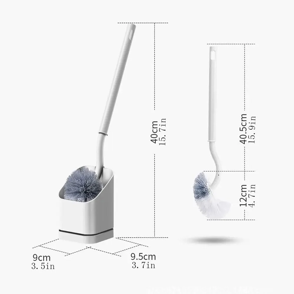 برس توالت و نگهدارنده، دسته بلند، نصب دیواری بدون نیاز به سوراخکاری، به همراه پایه، ابزار حمام، ست برس تمیز کننده خانگی برای تمیز کردن داخل خانه و حمام (خاکستری) برس توالت و نگهدارنده، دسته بلند، نصب دیواری بدون نیاز به سوراخکاری، به همراه پایه، ابزار حمام، ست برس تمیز کننده خانگی برای تمیز کردن داخل خانه و حمام (خاکستری)