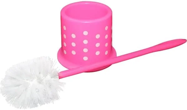 برس تمیز کننده کاسه توالت و لبه توالت MoonLight با دسته بلند، تمیز کننده جمع و جور و محفظه دار، پاک کننده توالت های گرفته و لوله ها، یک ست | بسته (صورتی) برس تمیز کننده کاسه توالت و لبه توالت MoonLight با دسته بلند، تمیز کننده جمع و جور و محفظه دار، پاک کننده توالت های گرفته و لوله ها، یک ست | بسته (صورتی)