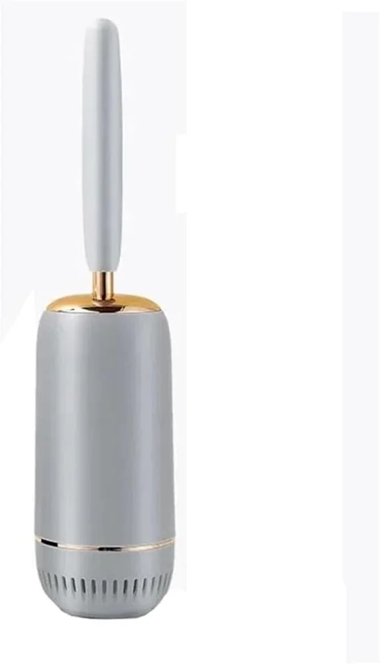 برس توالت و جا برسی پلاستیکی با دسته بلند، برس توالت بدون نقاط کور، ابزار دیواری حمام برای تمیز کردن فضای داخلی و حمام (رایگان)