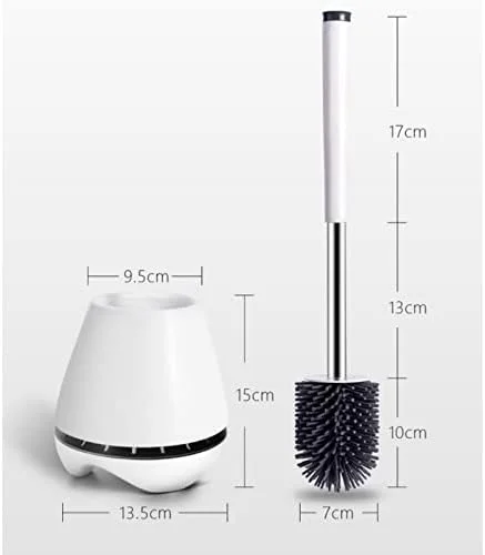 برس توالت QDDVGTGDS با سر سیلیکونی، ابزار توالت ایستاده خانگی، ست لوازم جانبی حمام، نگهدارنده برس توالت حمام