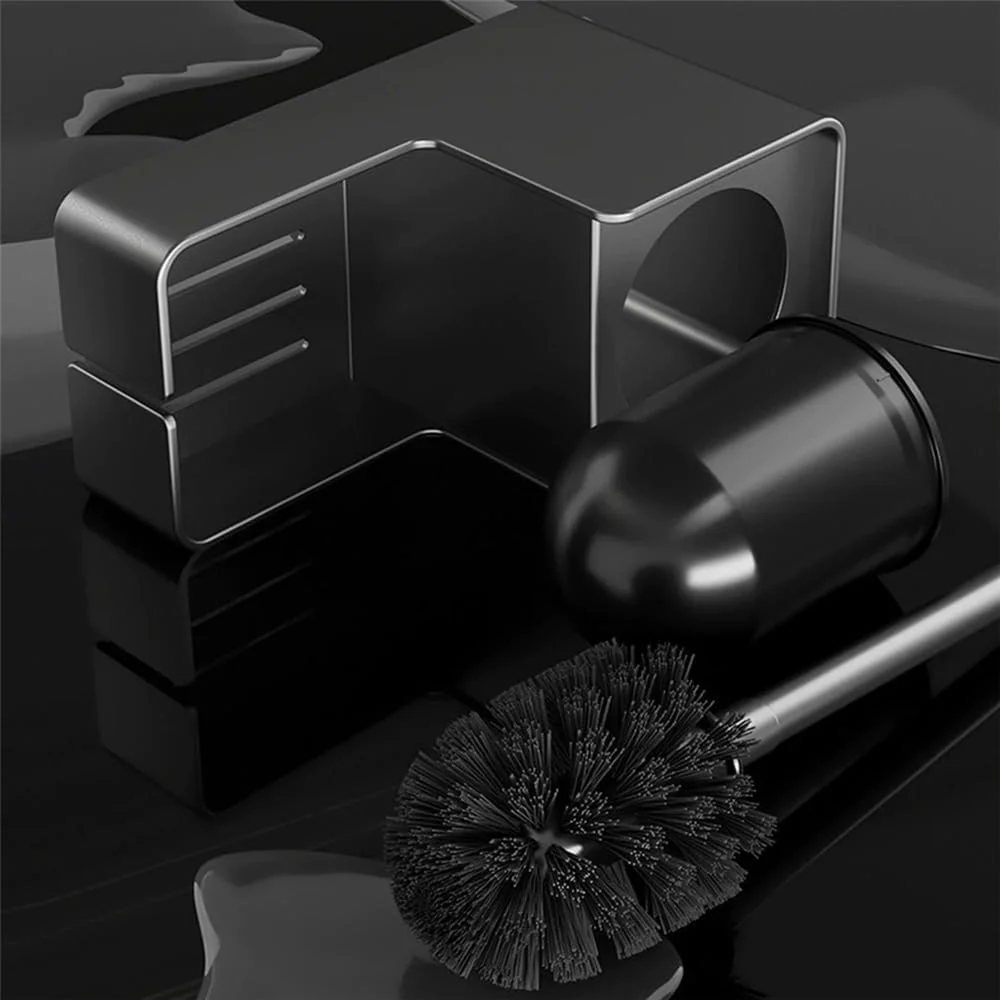 برس توالت و جا برسی دیواری، برس حمام آلومینیومی، برس توالت برای نگهداری لوازم جانبی (سفید) برس توالت و جا برسی دیواری، برس حمام آلومینیومی، برس توالت برای نگهداری لوازم جانبی (سفید)