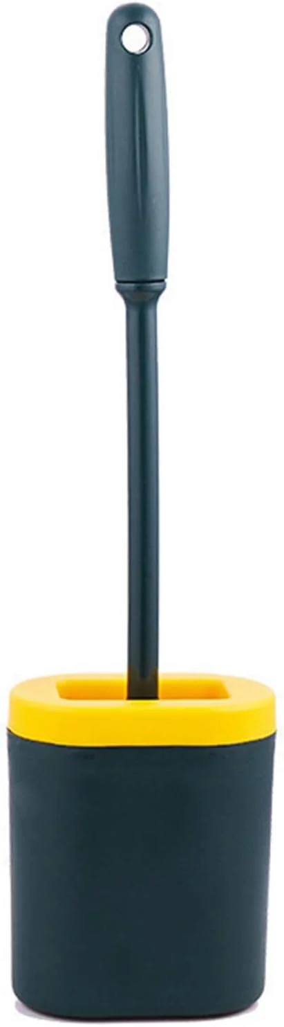 ست برس و جا برسی توالت NLIAN، برس کاسه توالت PP با دسته بلند استیل ضد زنگ و ضد لغزش برای تمیز کردن آسان گوشه های توالت، 10x39 سانتی متر (رنگ: سبز) ست برس و جا برسی توالت NLIAN، برس کاسه توالت PP با دسته بلند استیل ضد زنگ و ضد لغزش برای تمیز کردن آسان گوشه های توالت، 10x39 سانتی متر (رنگ: سبز)