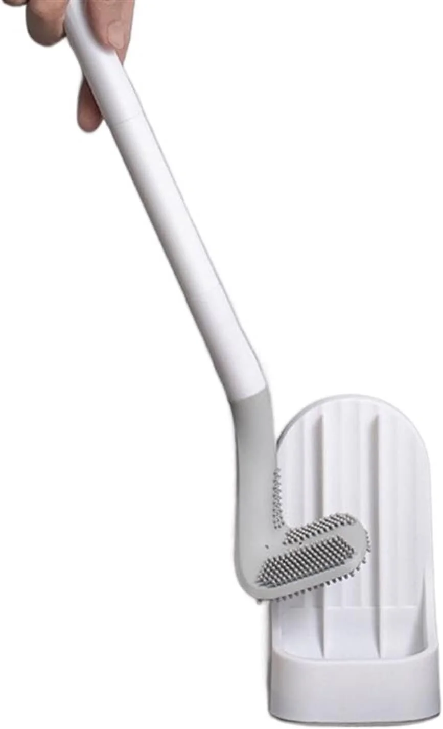 برس توالت UOKUGZ دسته بلند، برس تمیز کننده توالت، برس توالت سیلیکونی گلفی با ست نگهدارنده، لوازم جانبی مدرن و بهداشتی حمام توالت برس توالت UOKUGZ دسته بلند، برس تمیز کننده توالت، برس توالت سیلیکونی گلفی با ست نگهدارنده، لوازم جانبی مدرن و بهداشتی حمام توالت