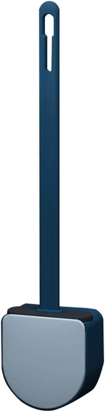 برس توالت و جا برسی، مناسب برای نصب دیواری، برس سیلیکونی با دسته بلند پلاستیکی برای تمیز کردن عمیق برس توالت و جا برسی، مناسب برای نصب دیواری، برس سیلیکونی با دسته بلند پلاستیکی برای تمیز کردن عمیق