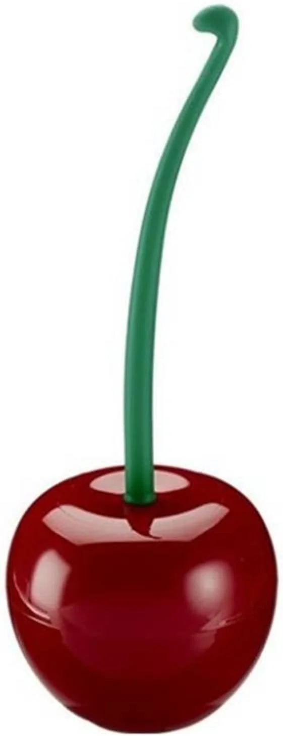 برس توالت ZKSKOX با طراحی خلاقانه و زیبای گیلاس به همراه پایه نگهدارنده برس توالت ZKSKOX با طراحی خلاقانه و زیبای گیلاس به همراه پایه نگهدارنده