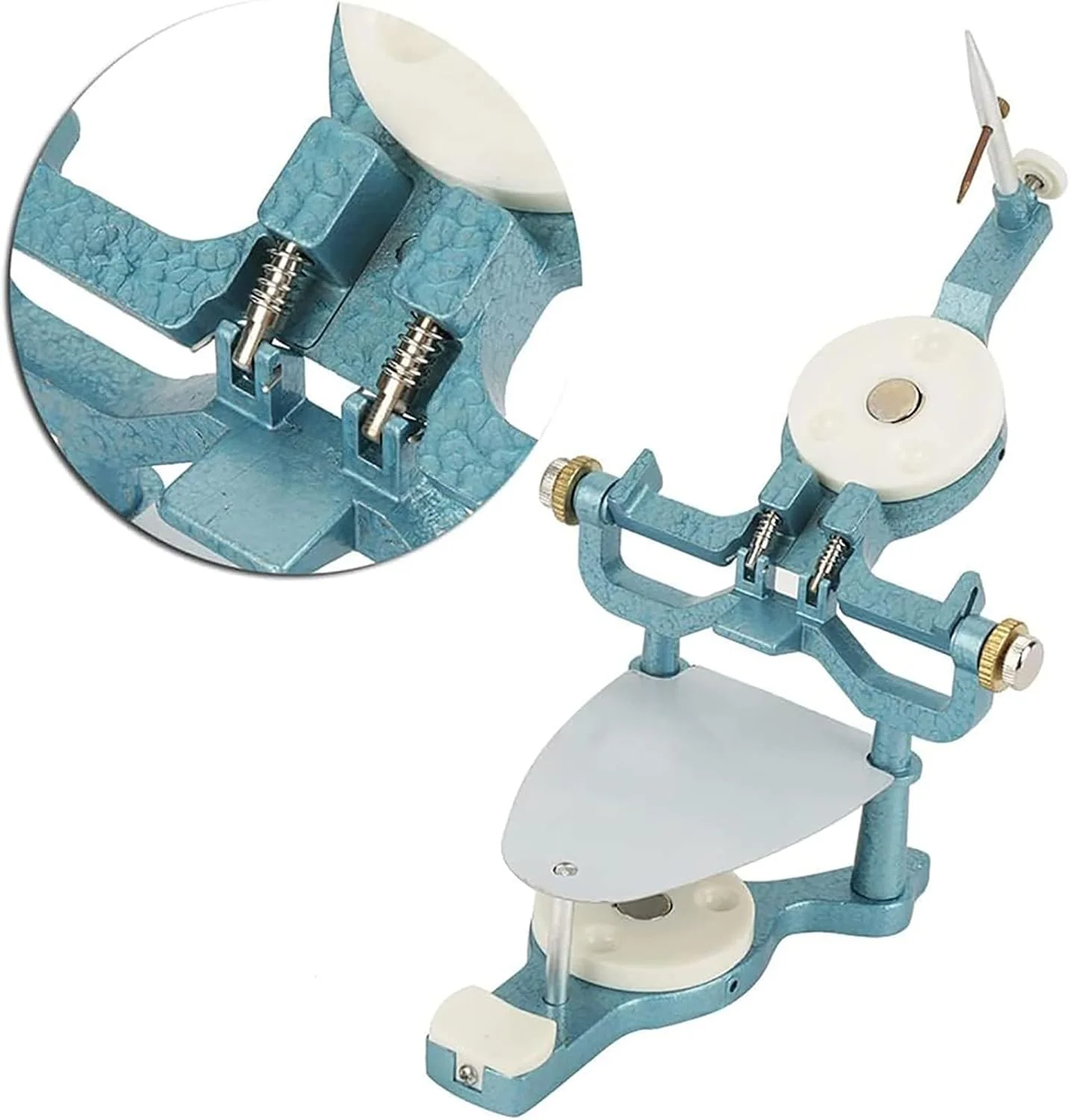 آرتیكولاتور مغناطیسی قابل تنظیم دندانپزشکی، ابزار آزمایشگاهی آرتیكولاتور، تجهیزات قابل تنظیم با پیچ گوشتی، آرتیكولاتور نوع C سایز بزرگ، برای مدل گچی دندان مصنوعی آرتیكولاتور مغناطیسی قابل تنظیم دندانپزشکی، ابزار آزمایشگاهی آرتیكولاتور، تجهیزات قابل تنظیم با پیچ گوشتی، آرتیكولاتور نوع C سایز بزرگ، برای مدل گچی دندان مصنوعی