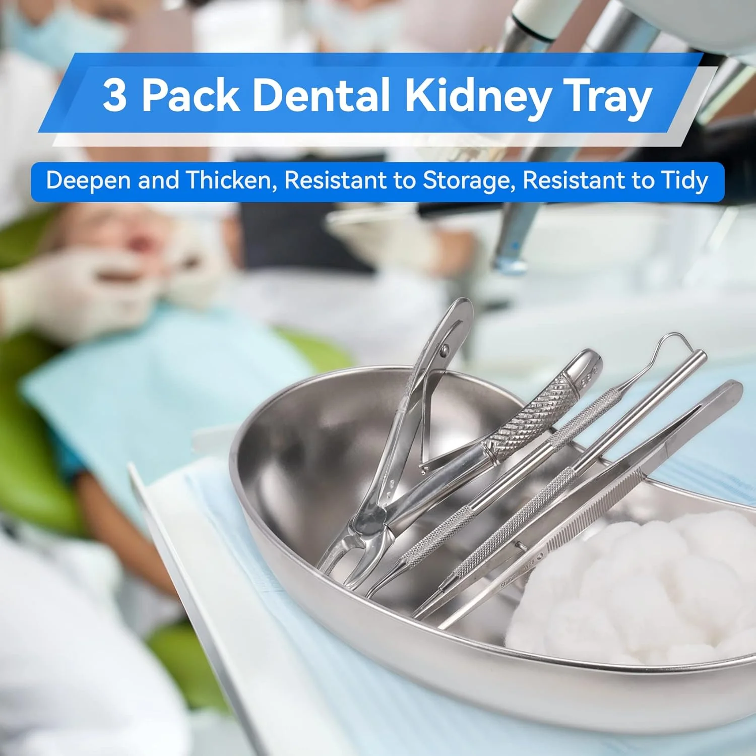 سینی کلیه ای متوسط استیل ضد زنگ آنهوا، بسته 3 عددی، سینی ابزار برای لوازم دندانپزشکی، سازمان دهنده حمام، ابزار خالکوبی، درمان حیوانات خانگی، ابزار جواهرات (21cm*11.4cm*4cm) سینی کلیه ای متوسط استیل ضد زنگ آنهوا، بسته 3 عددی، سینی ابزار برای لوازم دندانپزشکی، سازمان دهنده حمام، ابزار خالکوبی، درمان حیوانات خانگی، ابزار جواهرات (21cm*11.4cm*4cm)