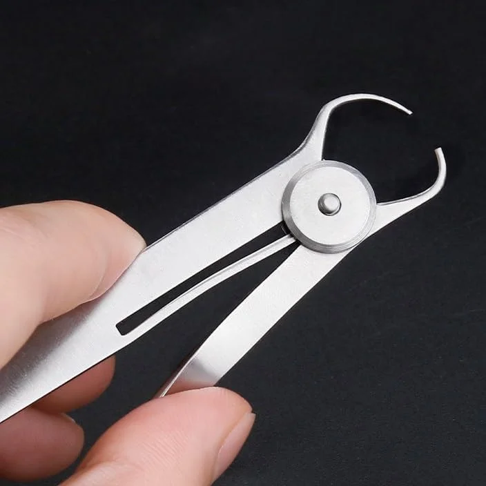 خط کش اندازه گیری ضخامت 0-10 میلی متر Bafnsiji، کولیس دندانپزشکی استیل ضد زنگ، ابزار اندازه گیری دندانپزشکی، قابل استفاده و بهترین برای اندازه گیری جواهرات و سنگ ها خط کش اندازه گیری ضخامت 0-10 میلی متر Bafnsiji، کولیس دندانپزشکی استیل ضد زنگ، ابزار اندازه گیری دندانپزشکی، قابل استفاده و بهترین برای اندازه گیری جواهرات و سنگ ها