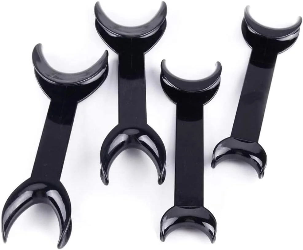 ۴ عدد رترکتور دندانپزشکی پلاستیکی، باز کننده دهان داخل دهانی لب و گونه به شکل T، ابزار ارتودنسی دندان برای سفید کردن دندان ۴ عدد رترکتور دندانپزشکی پلاستیکی، باز کننده دهان داخل دهانی لب و گونه به شکل T، ابزار ارتودنسی دندان برای سفید کردن دندان