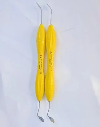 ست ۲ عددی ابزار اسپاتول کامپوزیت رزین دندانپزشکی