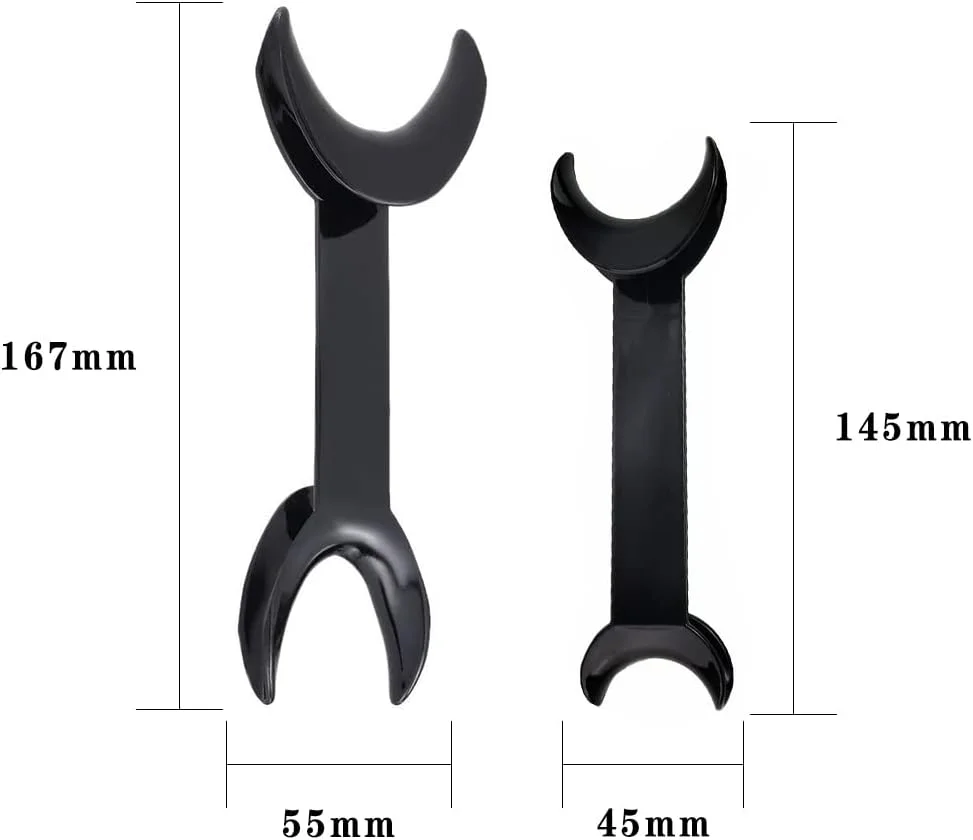 ۴ عدد رترکتور دندانپزشکی پلاستیکی، باز کننده دهان داخل دهانی لب و گونه به شکل T، ابزار ارتودنسی دندان برای سفید کردن دندان ۴ عدد رترکتور دندانپزشکی پلاستیکی، باز کننده دهان داخل دهانی لب و گونه به شکل T، ابزار ارتودنسی دندان برای سفید کردن دندان