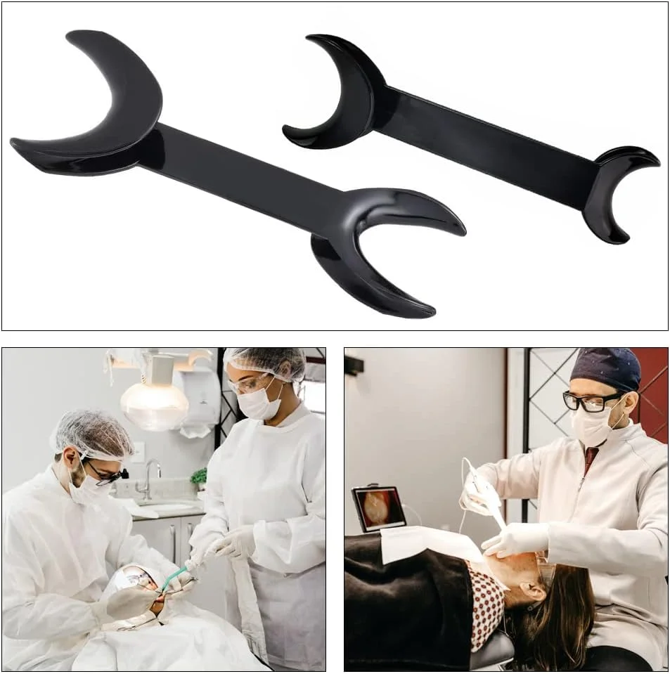 ۴ عدد رترکتور دندانپزشکی پلاستیکی، باز کننده دهان داخل دهانی لب و گونه به شکل T، ابزار ارتودنسی دندان برای سفید کردن دندان ۴ عدد رترکتور دندانپزشکی پلاستیکی، باز کننده دهان داخل دهانی لب و گونه به شکل T، ابزار ارتودنسی دندان برای سفید کردن دندان