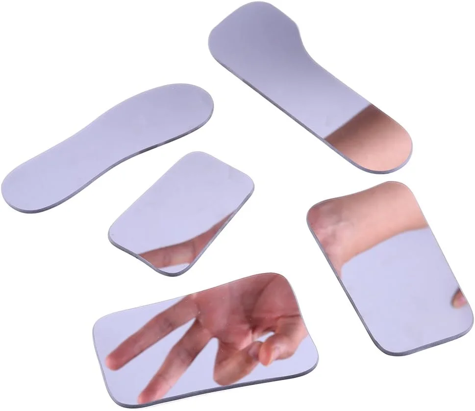 آینه دهانی دندانپزشکی دو طرفه Debaishi، روکش رودیوم، بازتابنده عکس داخل دهانی، 5 عدد در یک مجموعه آینه دهانی دندانپزشکی دو طرفه Debaishi، روکش رودیوم، بازتابنده عکس داخل دهانی، 5 عدد در یک مجموعه