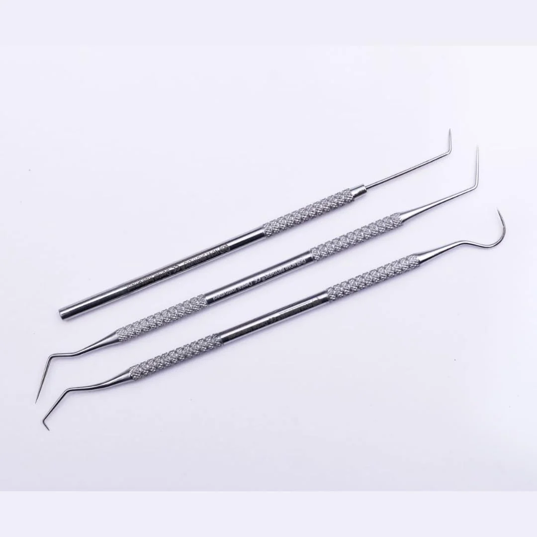 ست سه عددی کاوشگر دندانپزشکی، ابزار تشخیصی دارای CE