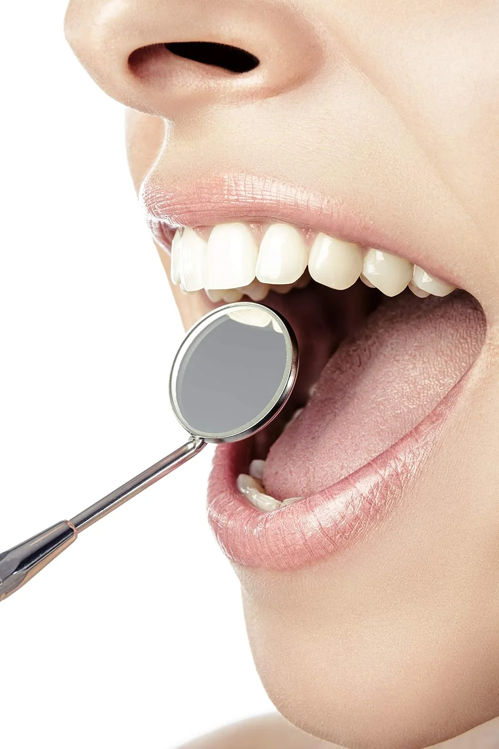 آینه دندانپزشکی REMOS با بزرگنمایی 1.5 برابر ساخته شده از استیل ضد زنگ بادوام