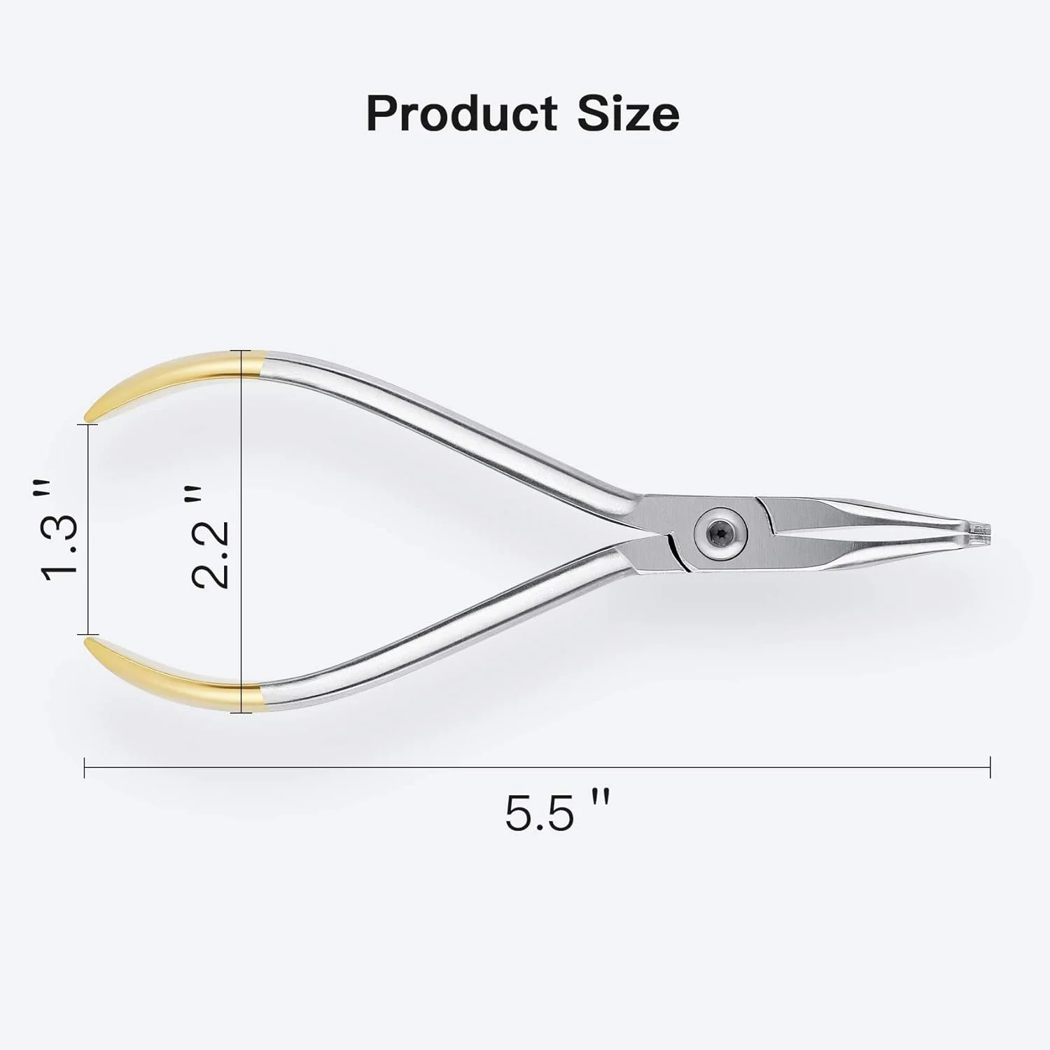 انبر هاوز مستقیم دندانپزشکی، ابزار ارتودنسی با نوک مشبک