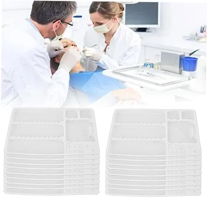 ست سینی یکبار مصرف دندانپزشکی - ابزارهای معاینه برای اقدامات دندانپزشکی - سینی ابزار دهان برای متخصصان دندانپزشکی - کیت ابزار معاینه دندانپزشکی - بسته دهانی یکبار مصرف برای اقدامات دندانپزشکی