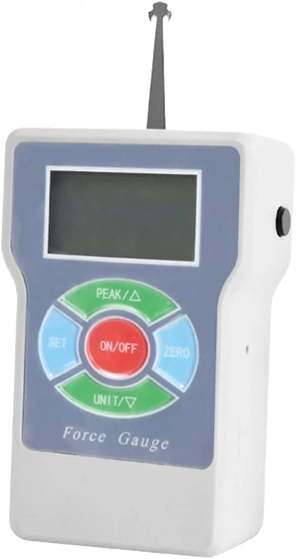 ابزار اندازه گیری نیروی SJHDKLW 500 گرمی، دینامومتر ارتودنسی دندان قابل حمل، تستر کشش دیجیتال، گیج نیروی دهانی (2N)