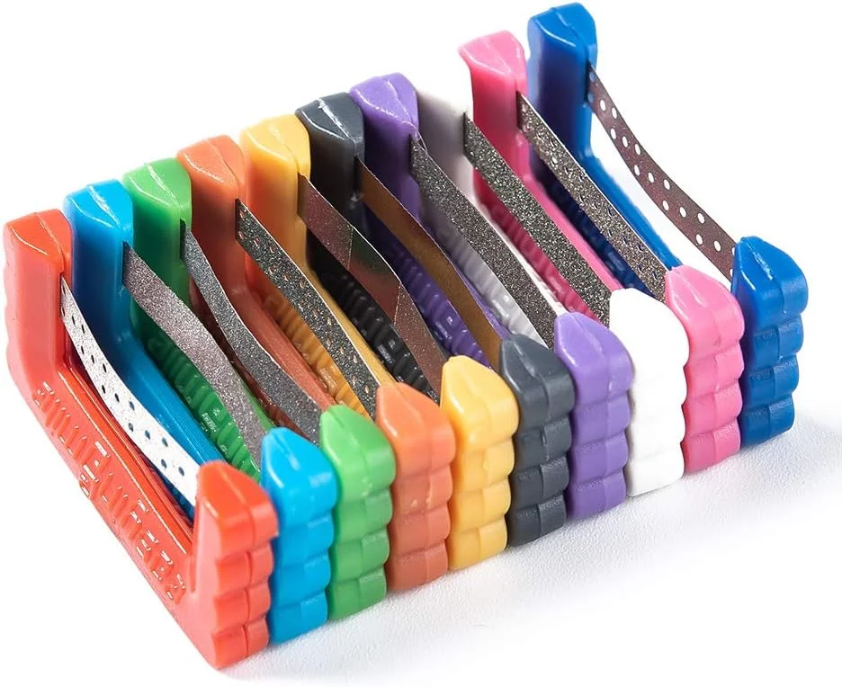 کیت نوارهای ارتودنسی دندان Easyinsmile Plus برای کاهش مینای دندان بین دندانی، 10 عددی