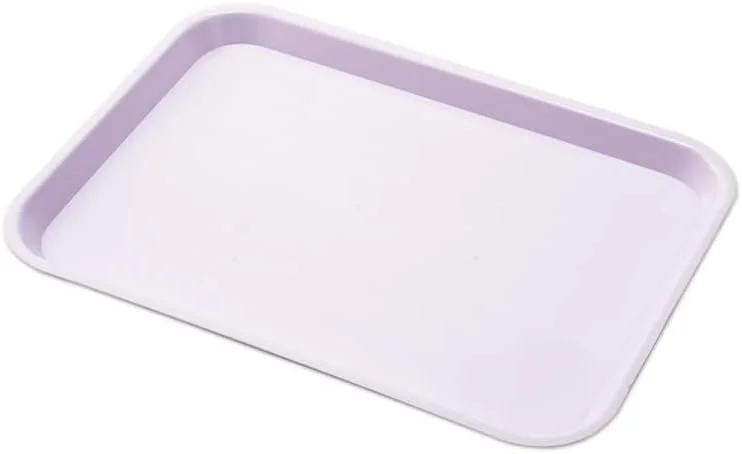 سینی ابزار دندانپزشکی DENTIMICA سایز F مینی، قابل اتوکلاو، سینی پلاستیکی سایز F (بنفش)