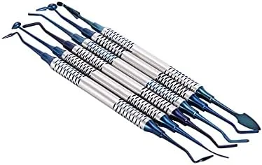 ست ابزار کامپوزیت دندانپزشکی اِتلوکس 6 عددی (آبی)