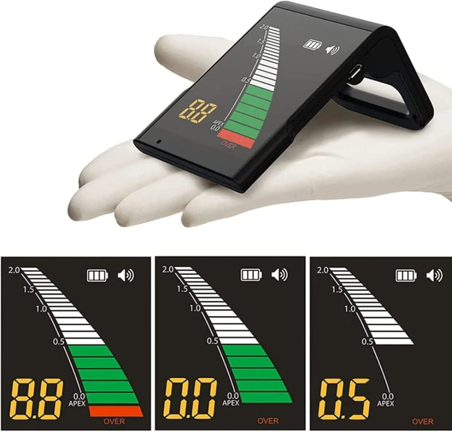 دستگاه تعیین موقعیت اپکس دندان، ابزار اندازه گیری کانال ریشه با دقت بالا و صفحه نمایش 3.2 اینچی LCD، ابزار اندازه گیری اپیکال دندان برای درمان اندودنتیک دستگاه تعیین موقعیت اپکس دندان، ابزار اندازه گیری کانال ریشه با دقت بالا و صفحه نمایش 3.2 اینچی LCD، ابزار اندازه گیری اپیکال دندان برای درمان اندودنتیک