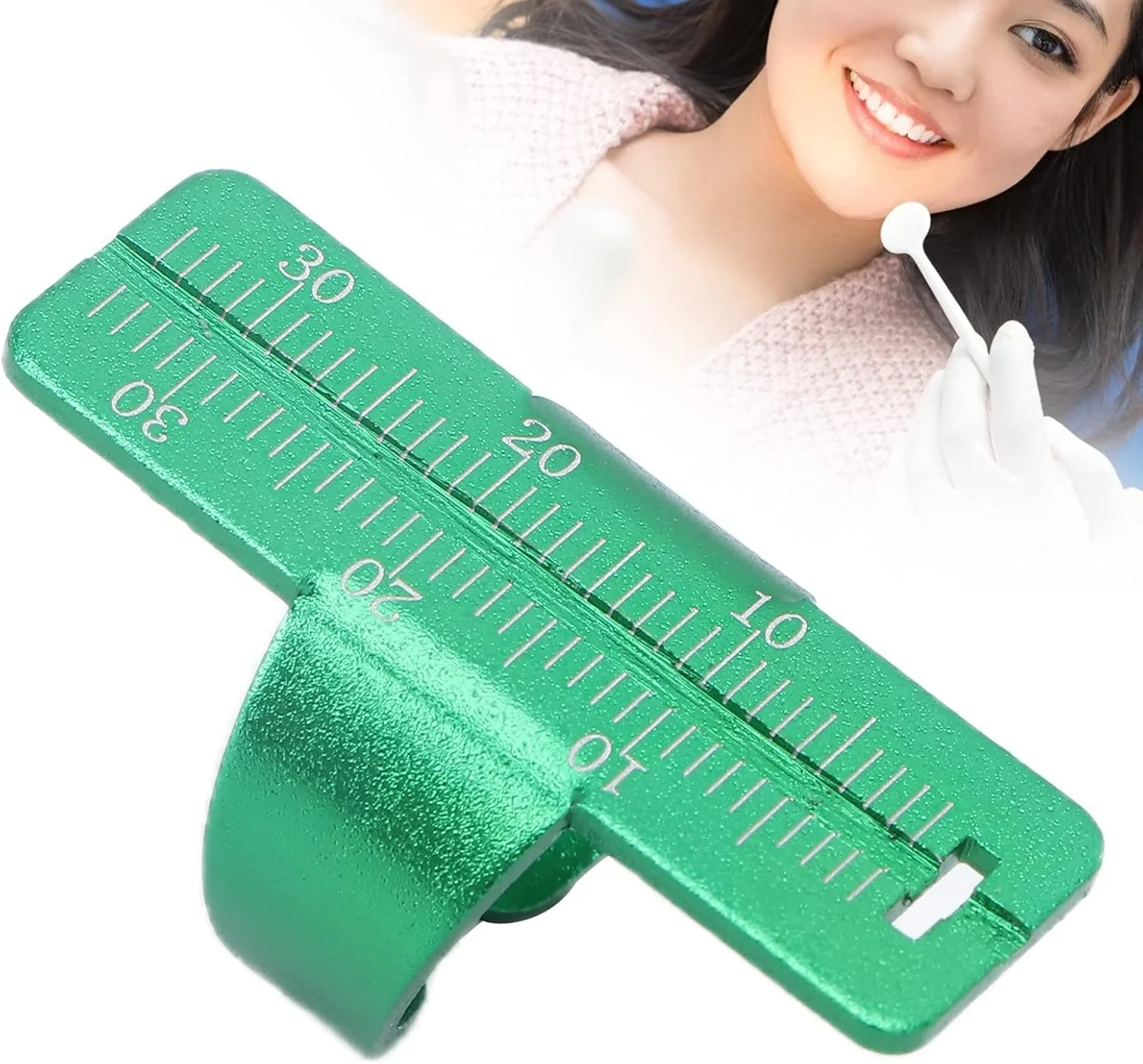 حلقه اندو رولر، حلقه خط کش دندانپزشکی اندودنتیک، ابزار اندازه گیری دهانه اندودنتیک آلیاژ آلومینیوم (سبز) حلقه اندو رولر، حلقه خط کش دندانپزشکی اندودنتیک، ابزار اندازه گیری دهانه اندودنتیک آلیاژ آلومینیوم (سبز)