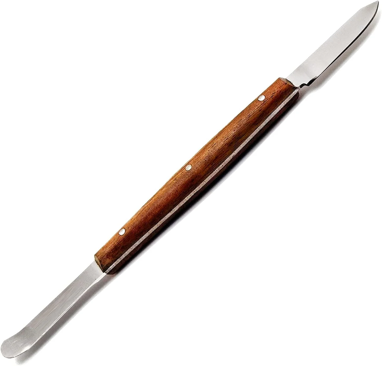 کارد حکاکی موم دندانپزشکی G.S، تیغه و دسته استیل ضد زنگ، ابزار آزمایشگاه دندانپزشکی، کارد بتونه پالت، 1 عدد کارد حکاکی موم دندانپزشکی G.S، تیغه و دسته استیل ضد زنگ، ابزار آزمایشگاه دندانپزشکی، کارد بتونه پالت، 1 عدد