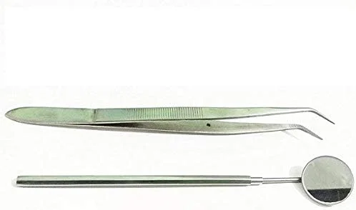 ابزار دهانی دندانپزشکی (آینه، موچین) ابزار دهانی دندانپزشکی (آینه، موچین)