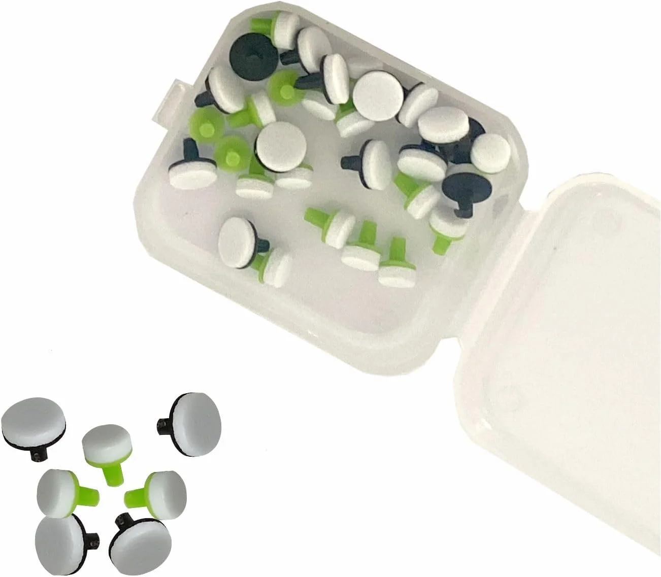 ست پد مجسمه سازی کامپوزیت دندانی فتاح طب، ابزارهای کانتورینگ 4 و 6 میلی متری با پدهای فومی، مشکی ست پد مجسمه سازی کامپوزیت دندانی فتاح طب، ابزارهای کانتورینگ 4 و 6 میلی متری با پدهای فومی، مشکی