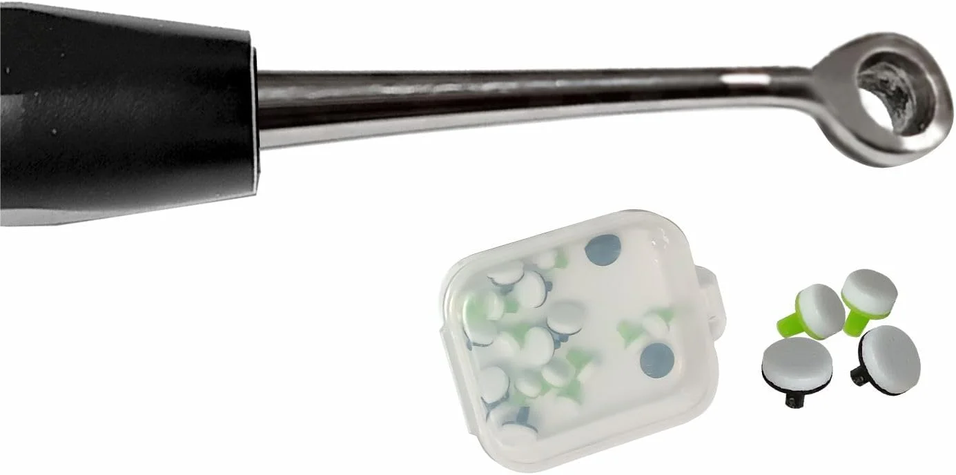 ست پد مجسمه سازی کامپوزیت دندانی فتاح طب، ابزارهای کانتورینگ 4 و 6 میلی متری با پدهای فومی، مشکی ست پد مجسمه سازی کامپوزیت دندانی فتاح طب، ابزارهای کانتورینگ 4 و 6 میلی متری با پدهای فومی، مشکی