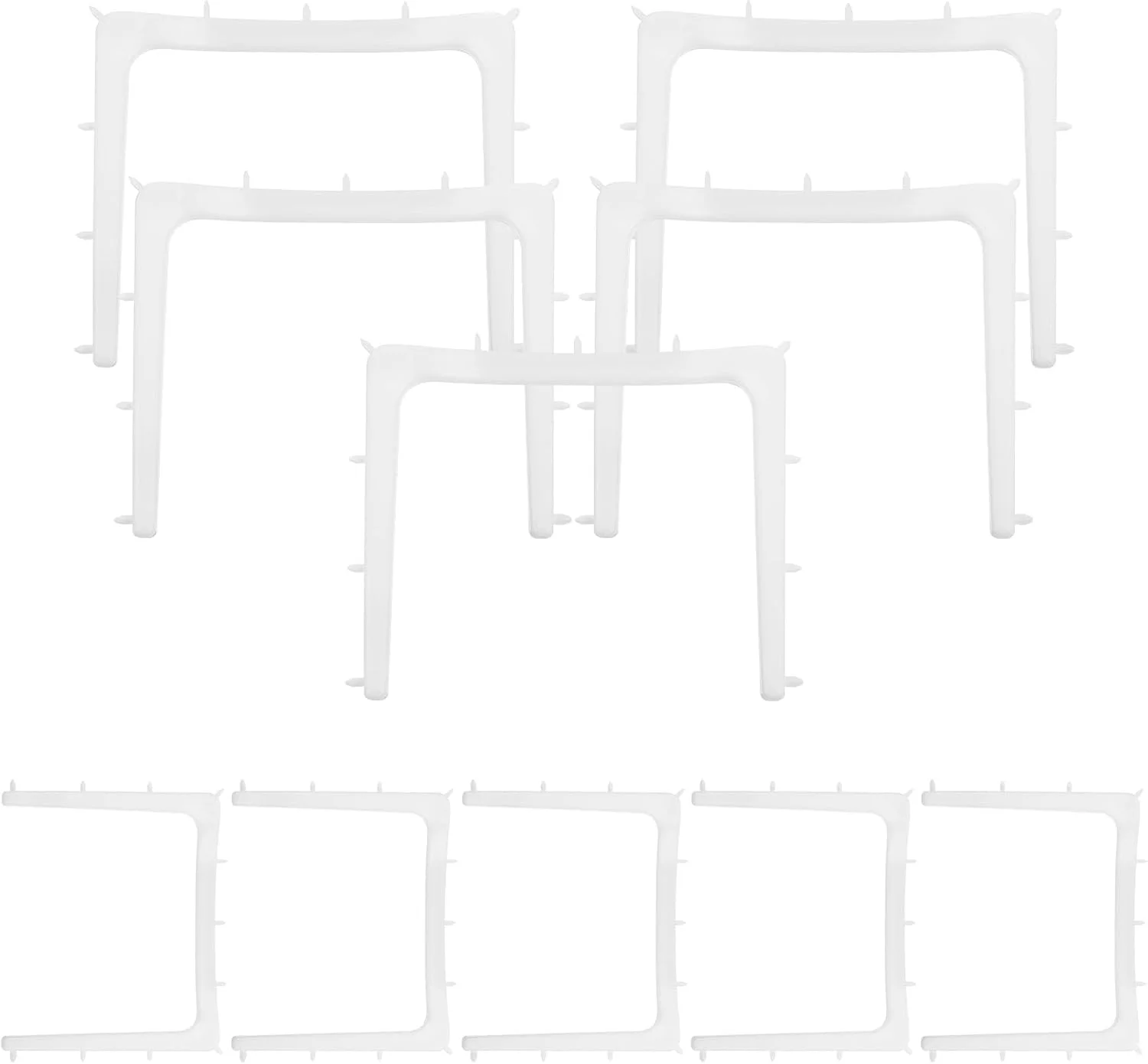 نگهدارنده قاب لاستیکی یکبار مصرف دندانپزشکی Healifty، ابزار آزمایشگاهی جداکننده مانع لاستیکی اتوکلاو شونده، 10 عدد نگهدارنده قاب لاستیکی یکبار مصرف دندانپزشکی Healifty، ابزار آزمایشگاهی جداکننده مانع لاستیکی اتوکلاو شونده، 10 عدد